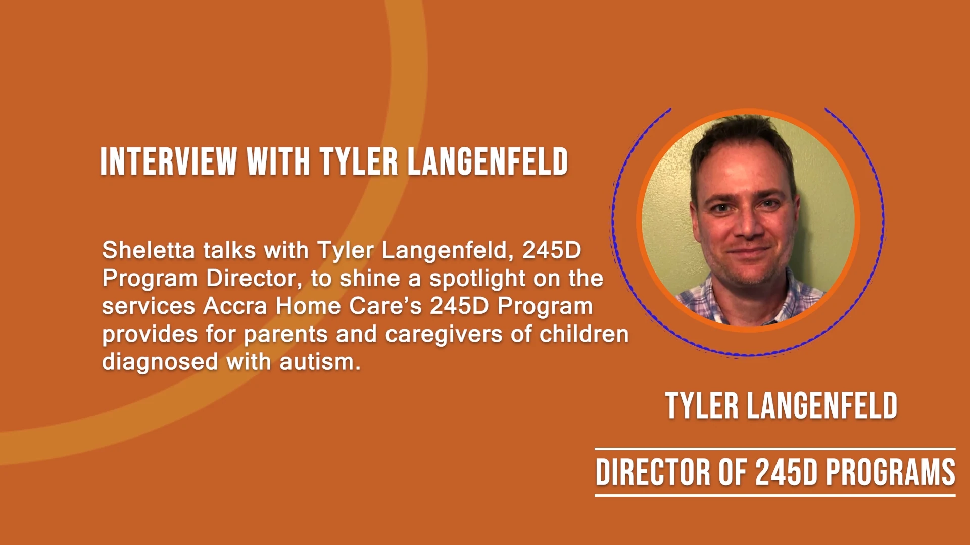 Tyler Langenfeld interviewed by Sheletta Brundidge