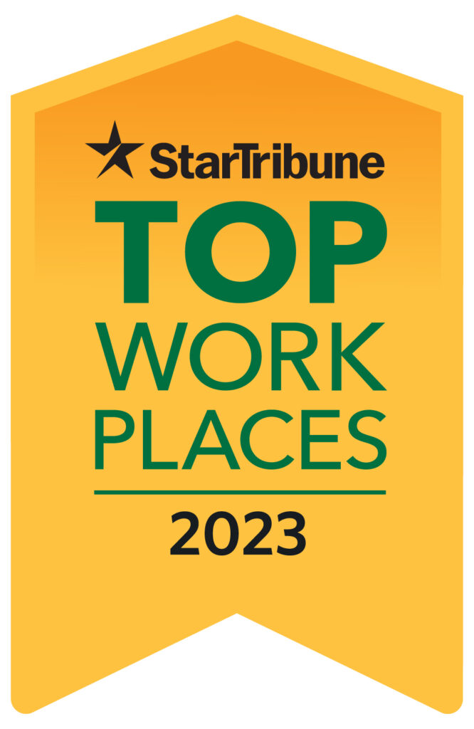 Star Tribune 2023 Top Workplaces Badge