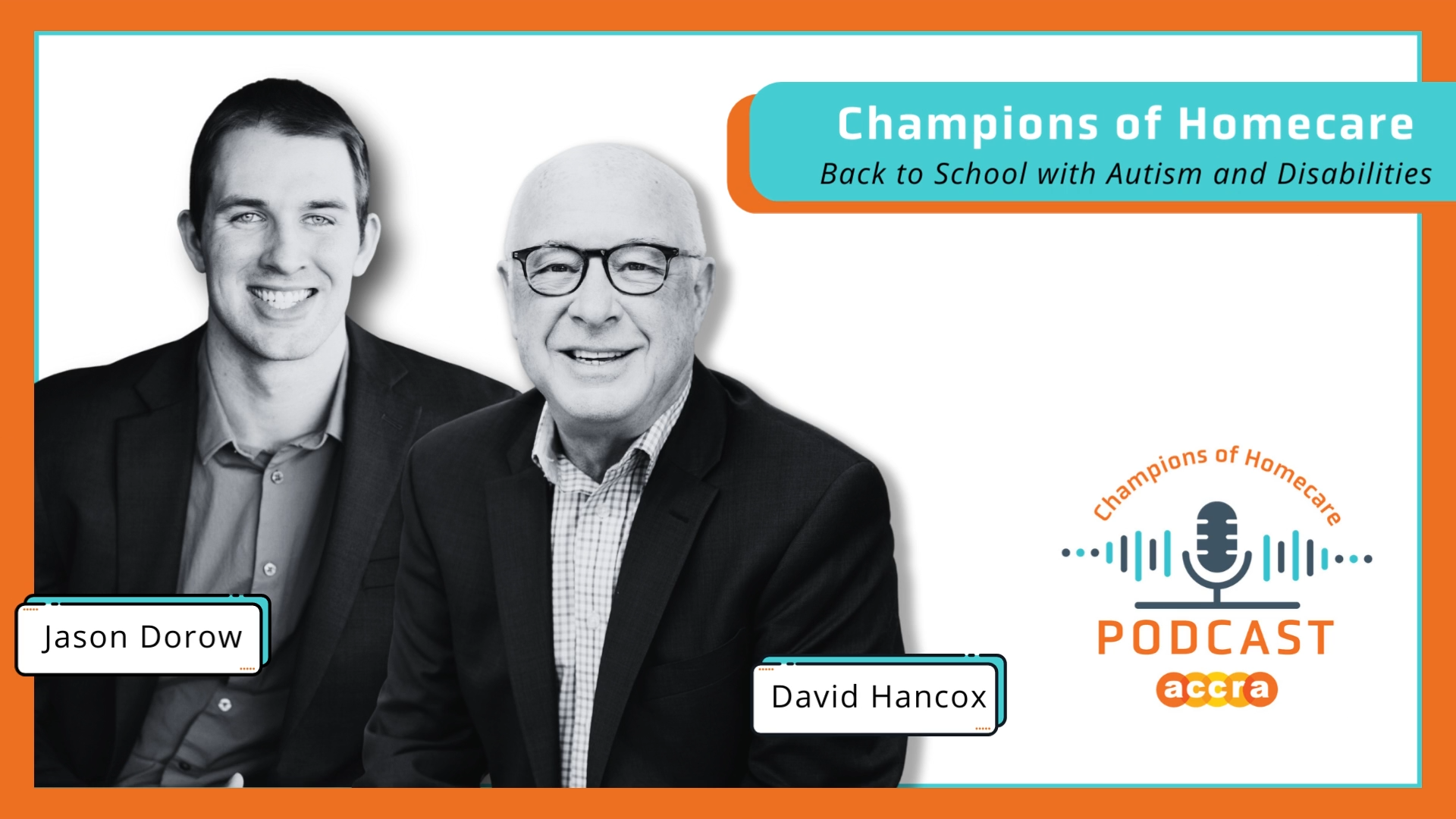 Champions of Homecare Podcast: AuSM Episode titlecard