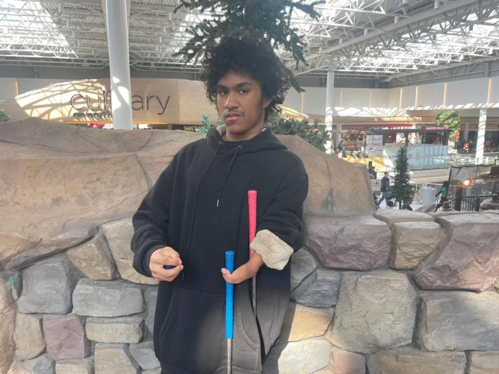 Angelo breaks out of his shell