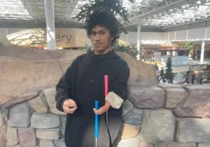 Angelo breaks out of his shell